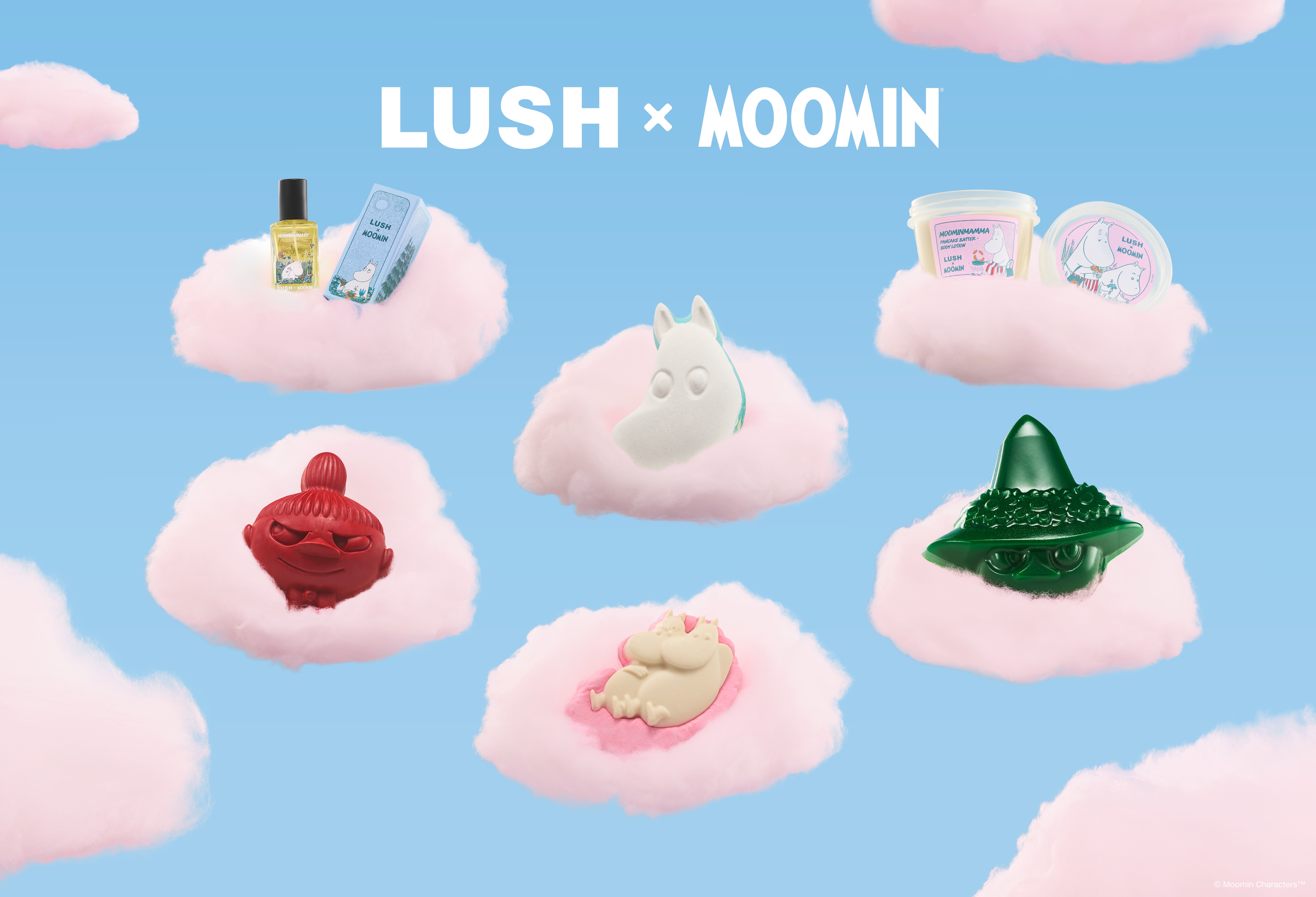 Lush x Moomin